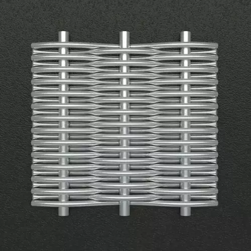 Нержавеющая фильтровая сетка 22.2x11.1 мм AISI 409 ASTM E2016-06